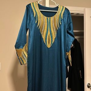 Arab kaftan Arabian One piece Jalabiya
